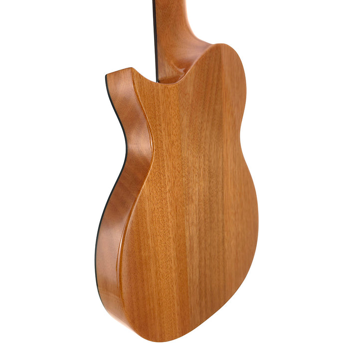 Kala Revelator Night Owl Acacia Tenor Ukulele #A25010014 hinten links
