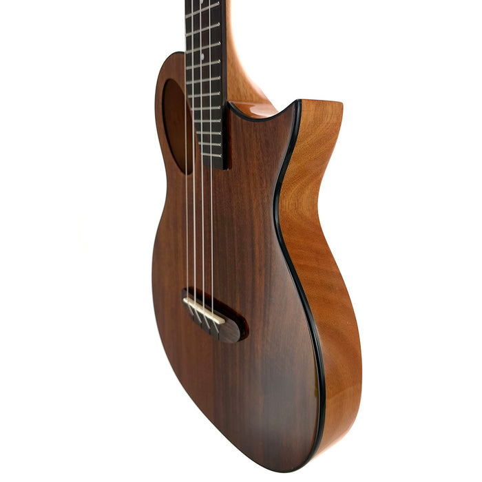 Kala Revelator Night Owl Acacia Tenor Ukulele #A25010014 rechts