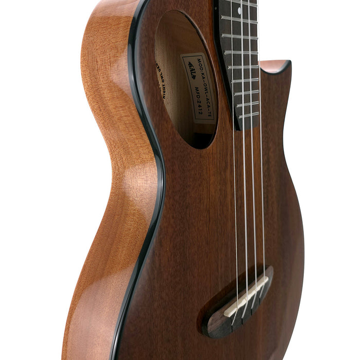 Kala Revelator Night Owl Acacia Tenor Ukulele
