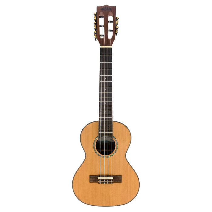 Fünfsaitige Kala Tenor Ukulele KA-SCAC-T5 aus Massiver Zeder und Akazie 