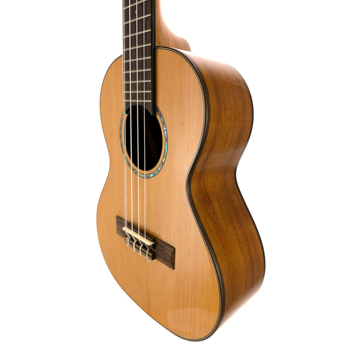 Fünfsaitige Kala Tenor Ukulele KA-SCAC-T5 aus Massiver Zeder und Akazie 