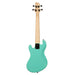 Kala U-BASS Solid Body 4-String Surf Green Fretted Rückseite