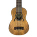 Decke der Kala Longneck Sopran-Ukulele aus Spalted Mango