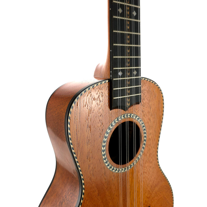Kala All Solid Mahogany Taro Patch Concert Ukulele Rope Binding