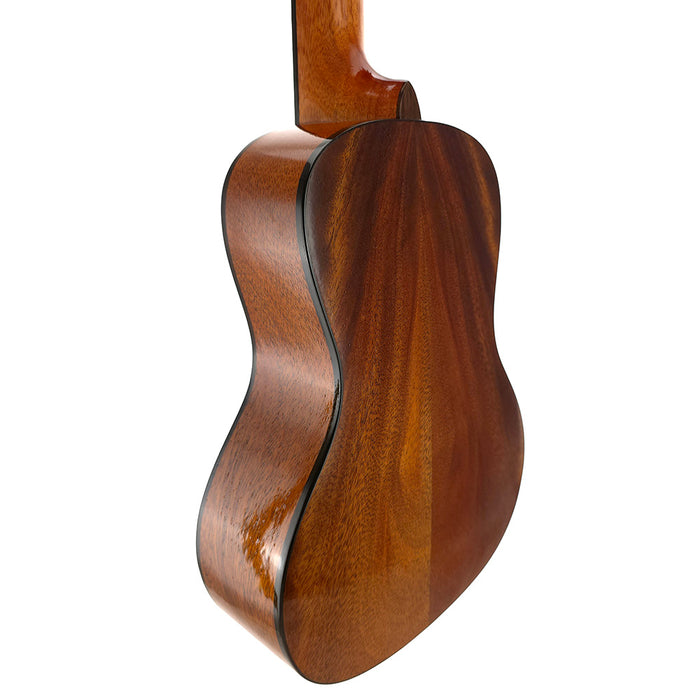 Kala All Solid Mahogany Taro Patch Concert Ukulele hinten links
