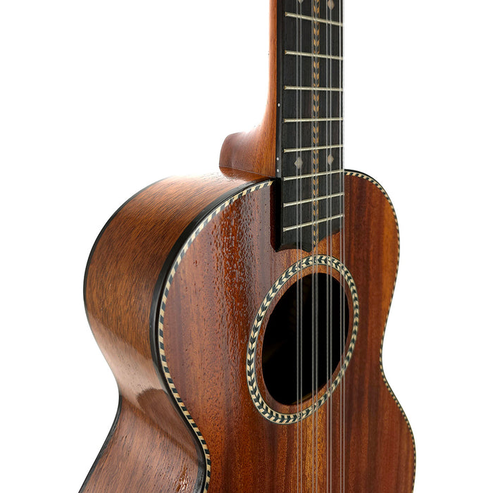 Kala All Solid Mahogany Taro Patch Tenor Ukulele Binding