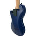 Kala U-BASS Solid Body 4-String Sapphire Blue - Fretted hinten rechts