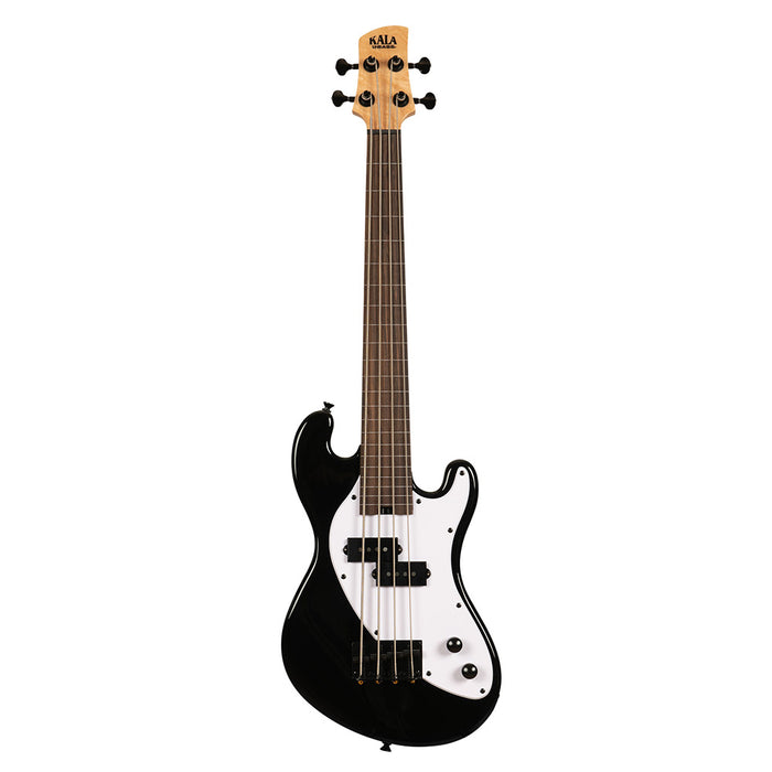 Kala Solid Body 4-String Jet Black Fretless U-BASS