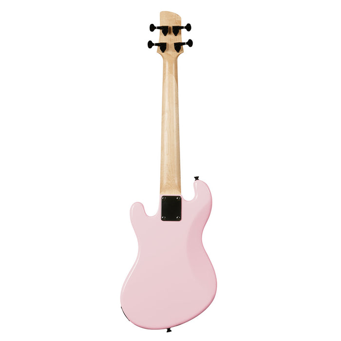 Solid Body 4-String Pale Pink Fretted U-BASS back