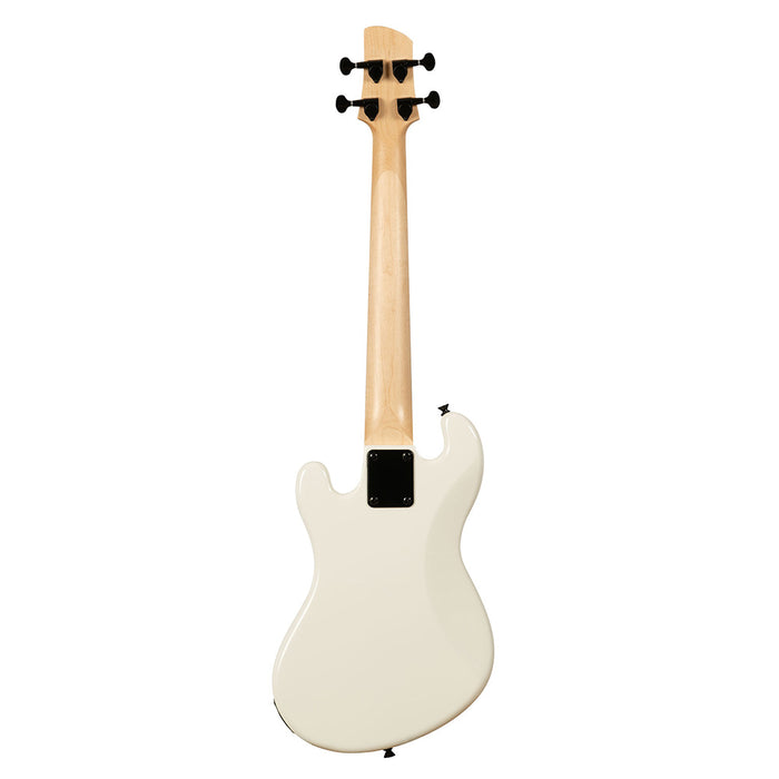 Solid Body 4-String Sweet Cream Fretted U-BASS back