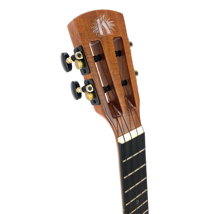 Kala Umbra Acacia Black Walnut Tenor Ukulele #126010041 Kopfplatte