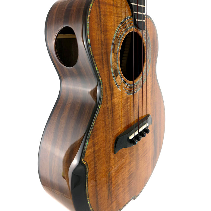 Kala Umbra Acacia Black Walnut Tenor Ukulele #126010041 Soundhole