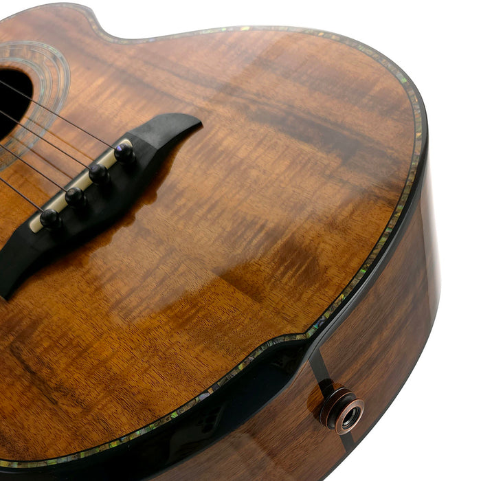 Kala Umbra Acacia Black Walnut Tenor Ukulele #126010041 Tonabnehmer