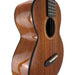 Kala x Uke Supply Solid Top Mahagoni Gloss Tenor Ukulele detail