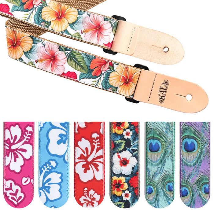 Kala Ukulele-Gurt (ca. 3,8 cm breit, verschiedene Motive)