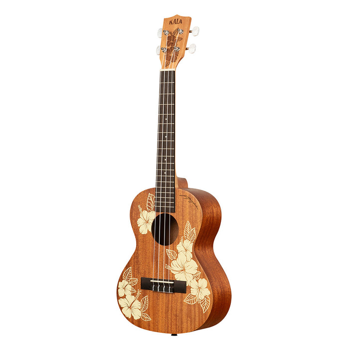 Kala Voyage Series Hibiscus Tenor Ukulele rechts
