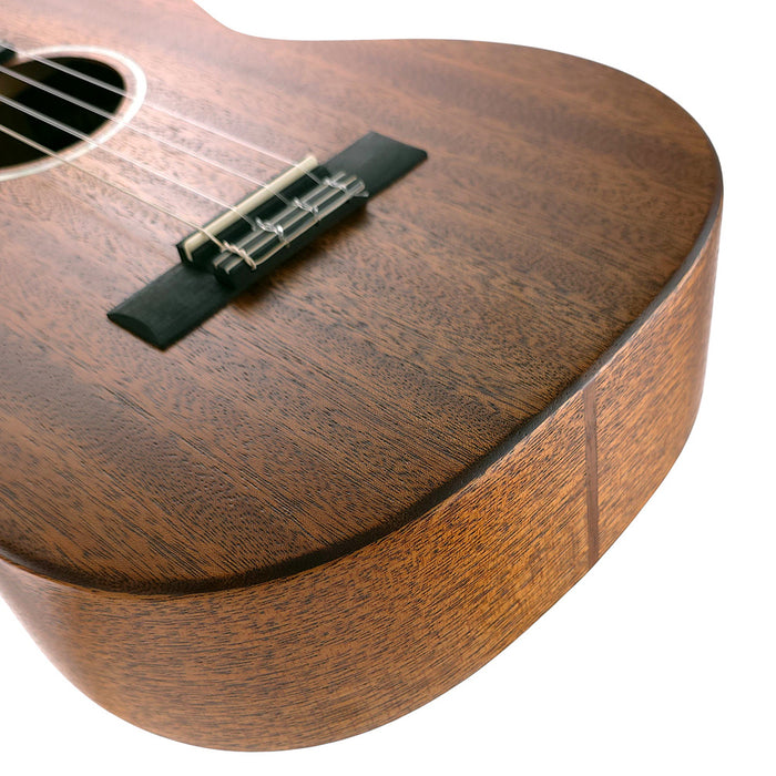 Kala All Solid Mahogany Waterfall Bariton Ukulele Detail 2