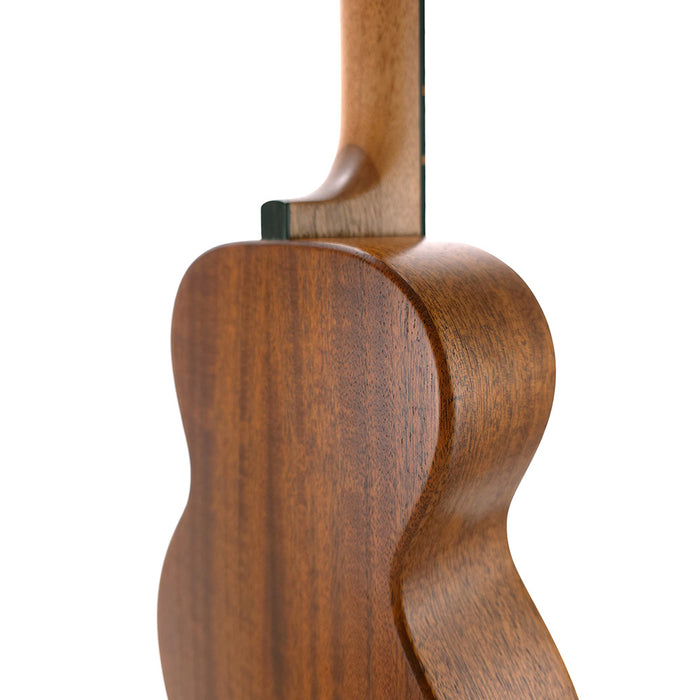 Kala All Solid Mahogany Waterfall Tenor Ukulele Halsansatz