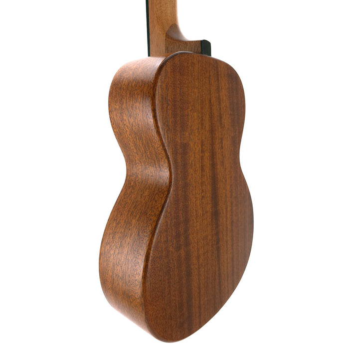 Kala All Solid Mahogany Waterfall Tenor Ukulele hinten links
