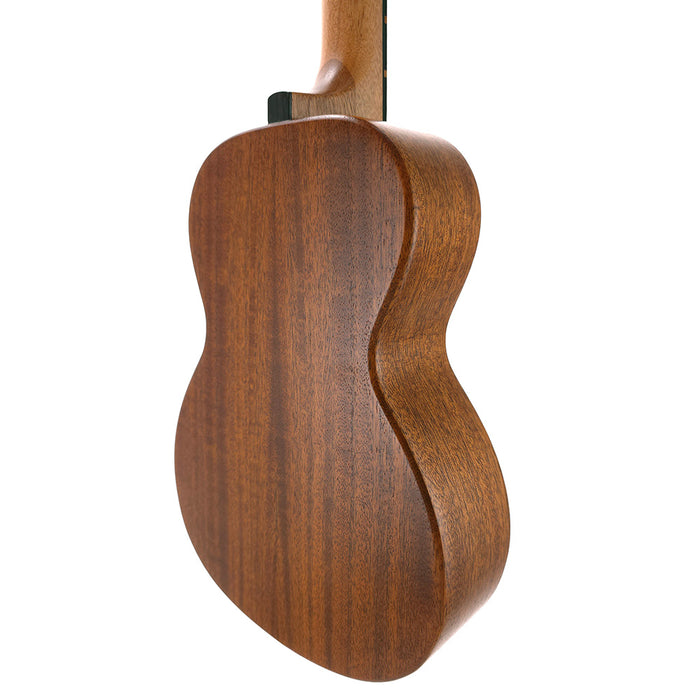 Kala All Solid Mahogany Waterfall Tenor Ukulele hinten rechts