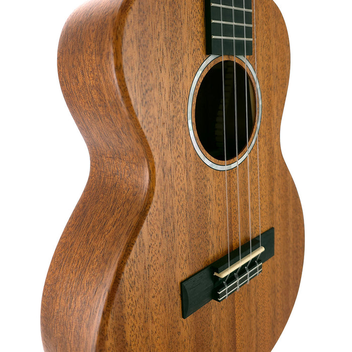 Kala All Solid Mahogany Waterfall Tenor Ukulele Detail