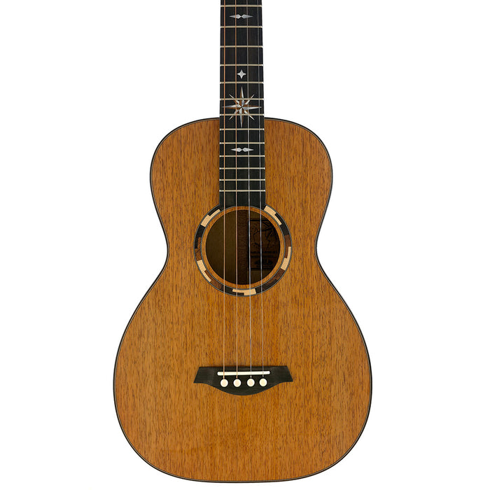 Kala Waypoint All Solid Mango Steel String Grand Bariton Ukulele Decke
