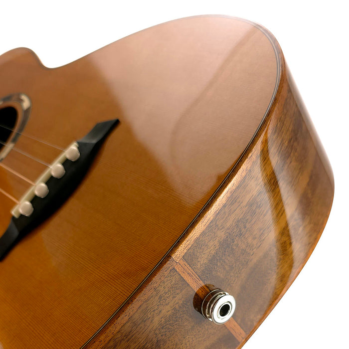 Kala Waypoint All Solid Mango Steel String Grand Bariton Ukulele #B26040030 Tonabnehmer
