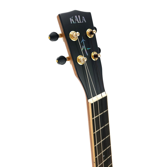 Kala Westcoast Woods Walnut Bariton Ukulele Kopfplatte