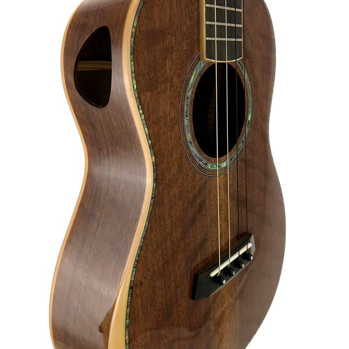 Kala Westcoast Woods Walnut Bariton Ukulele Soundhole