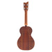 Kamaka HF-2 Konzert-Ukulele Rückseite