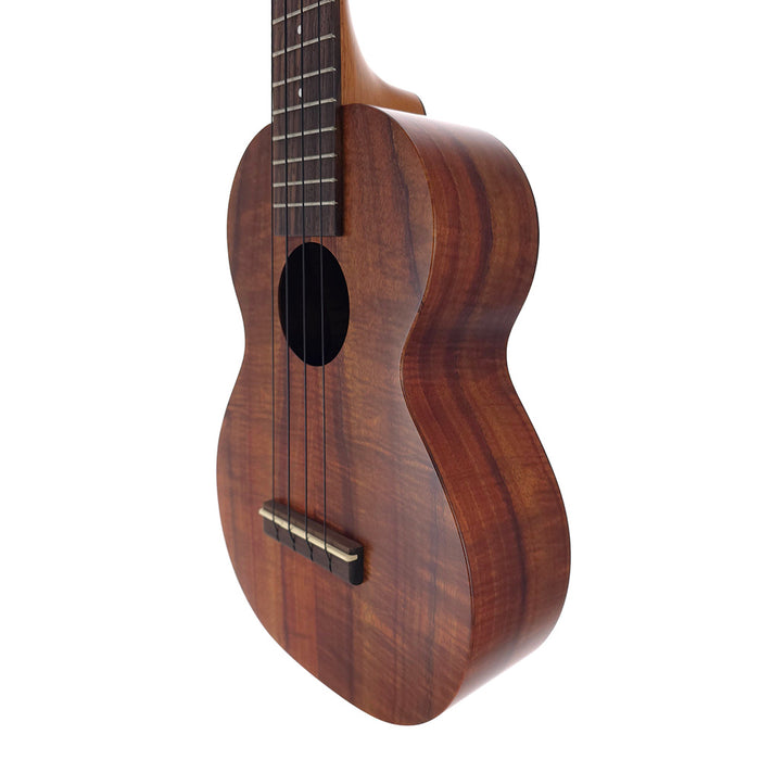 Kamaka HF-2 Konzert-Ukulele Seitliche Ansicht