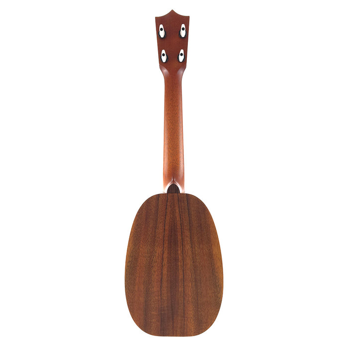 Kamaka Standard Longneck Pineapple Ukulele HP-1L #240807 Rückseite