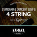Kamaka Ukulele Strings Standard/Concert (Low-G)