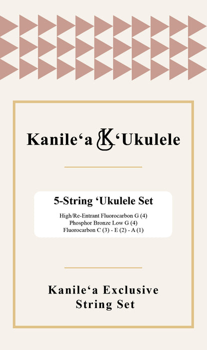 Kanile'a X Worth Ukulele String Set 5-String