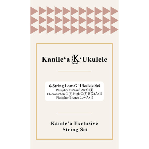 Kanile'a X Worth Ukulele String Set 6-String Low G