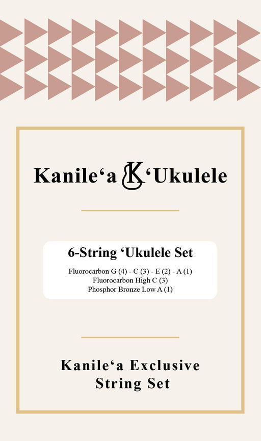 Kanile'a X Worth Ukulele String Set 6-String High G