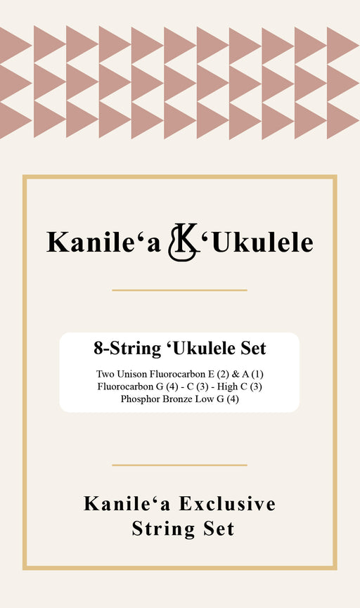 Kanile'a X Worth Ukulele String Set 8-String