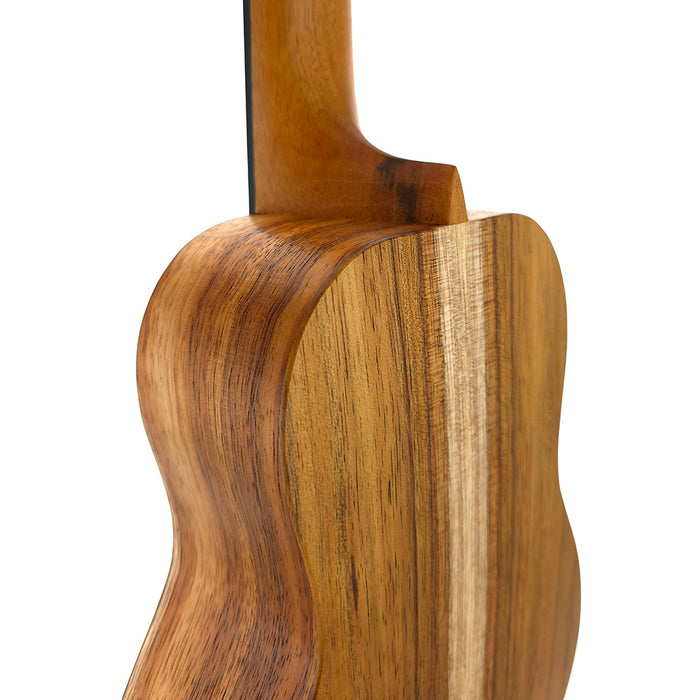 Kanile'a D1-C Natural Konzert Ukulele #30094 Detail Rückseite