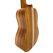 Kanile'a D1-C Natural Konzert Ukulele #30094 hinten links