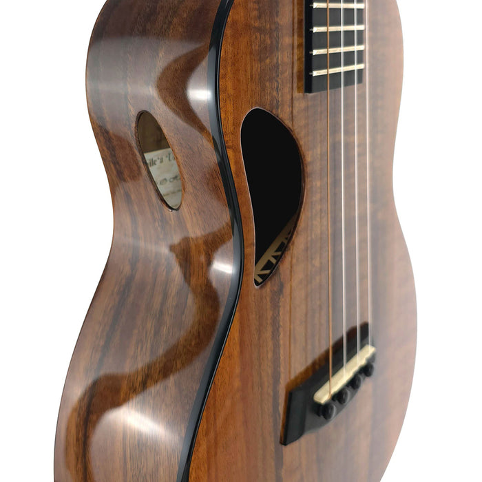 Kanile'a DK-T Tenor Gloss Ukulele #27843 body side 2