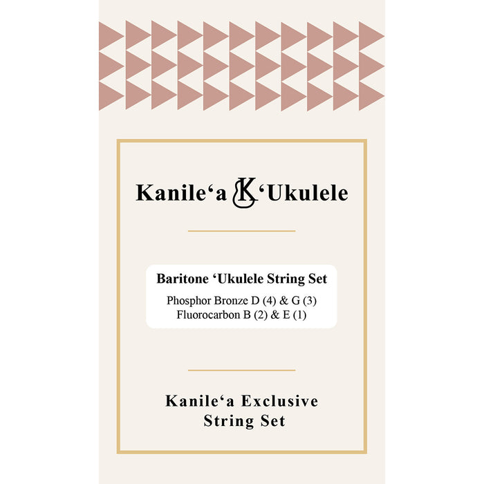 Kanile'a X Worth Ukulele String Set Baritone (DGBE)