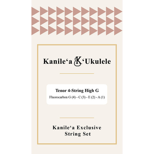 Kanile'a X Worth Ukulele String Set Tenor (High-G)