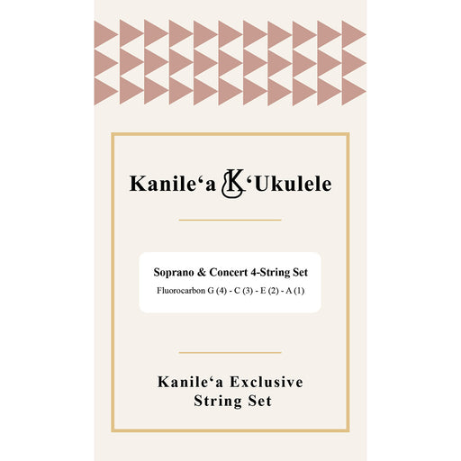 Kanile'a X Worth Ukulele String Set Sopran/Concert (High-G)