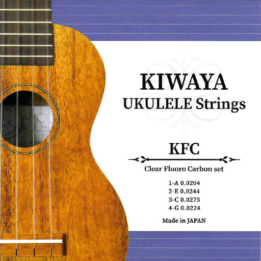 Kiwaya Ukulele String Set Clear Fluorocarbon (KFC)