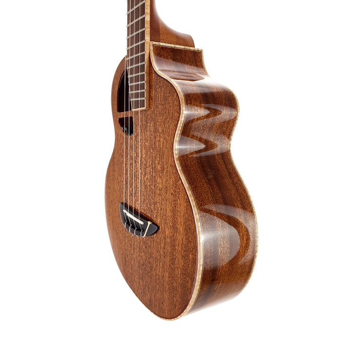 L. Luthier Le Maho Tenor Ukulele mit Tonabnehmer #23942 side