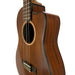 Lanikai All Solid Mahogany Baritone Ukulele mit Tonabnehmer (MAS-CEB) Detail