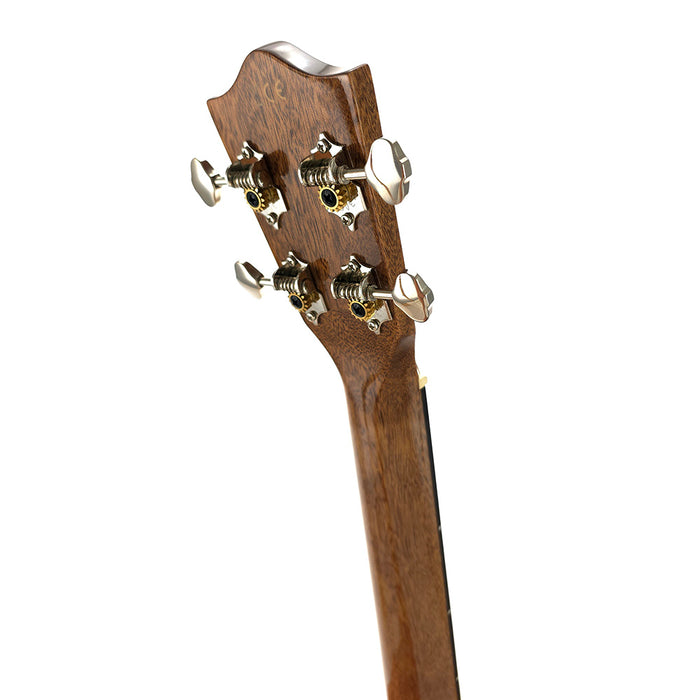 Lanikai All Solid Mahogany Baritone Ukulele mit Tonabnehmer (MAS-CEB) Mechaniken