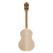 LoPrinzi Model A Solid Curly Maple Konzert Ukulele #5555 back
