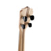 LoPrinzi Model A Solid Curly Maple Konzert Ukulele #5555 head back
