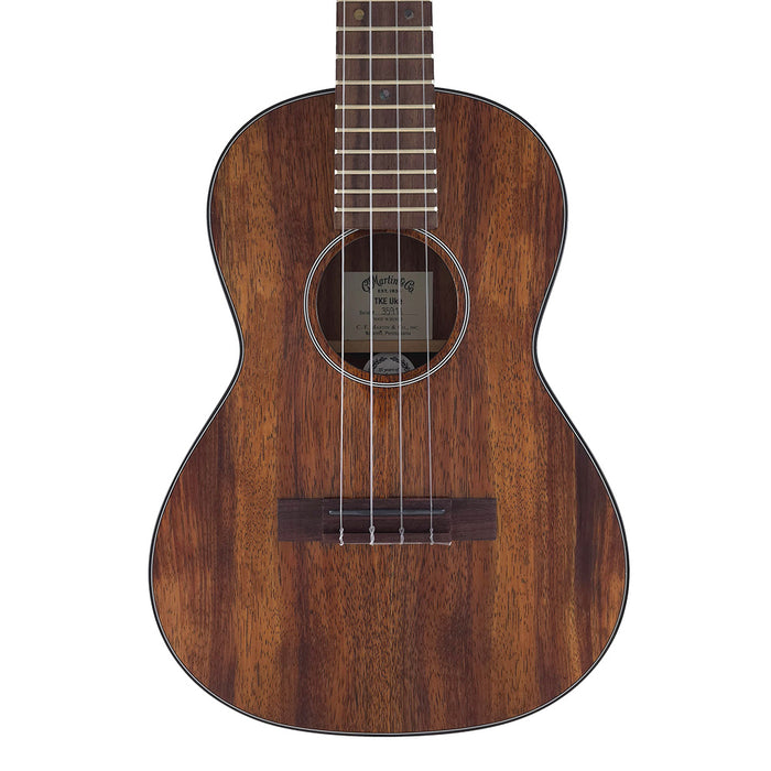 Martin TKE Tenor Ukulele mit Mi-Si Tonabnehmer #35913 Decke